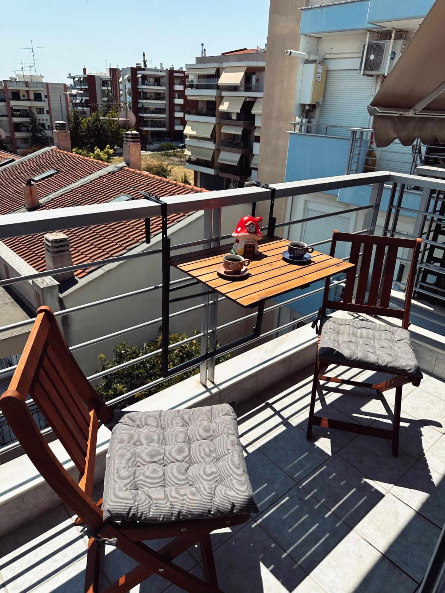 Homely Flat Near Airport Thessaloníki Luaran gambar