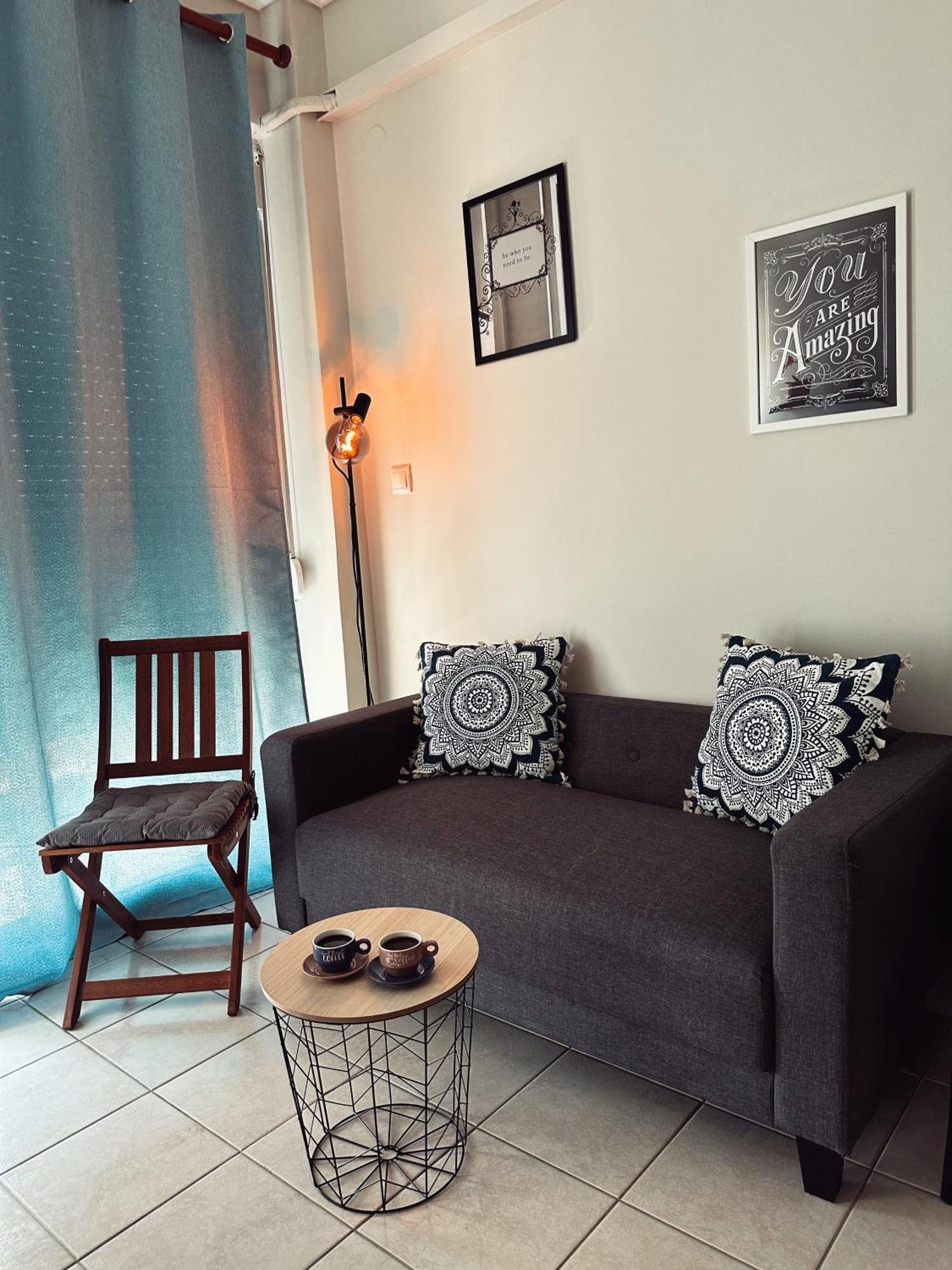 Homely Flat Near Airport Thessaloníki Luaran gambar